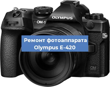 Замена объектива на фотоаппарате Olympus E-420 в Челябинске